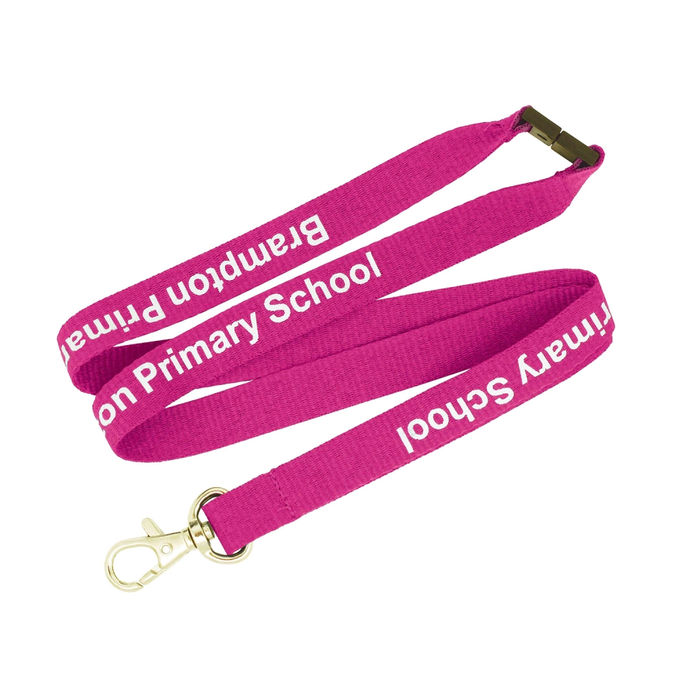 Flat Ribbed Lanyards